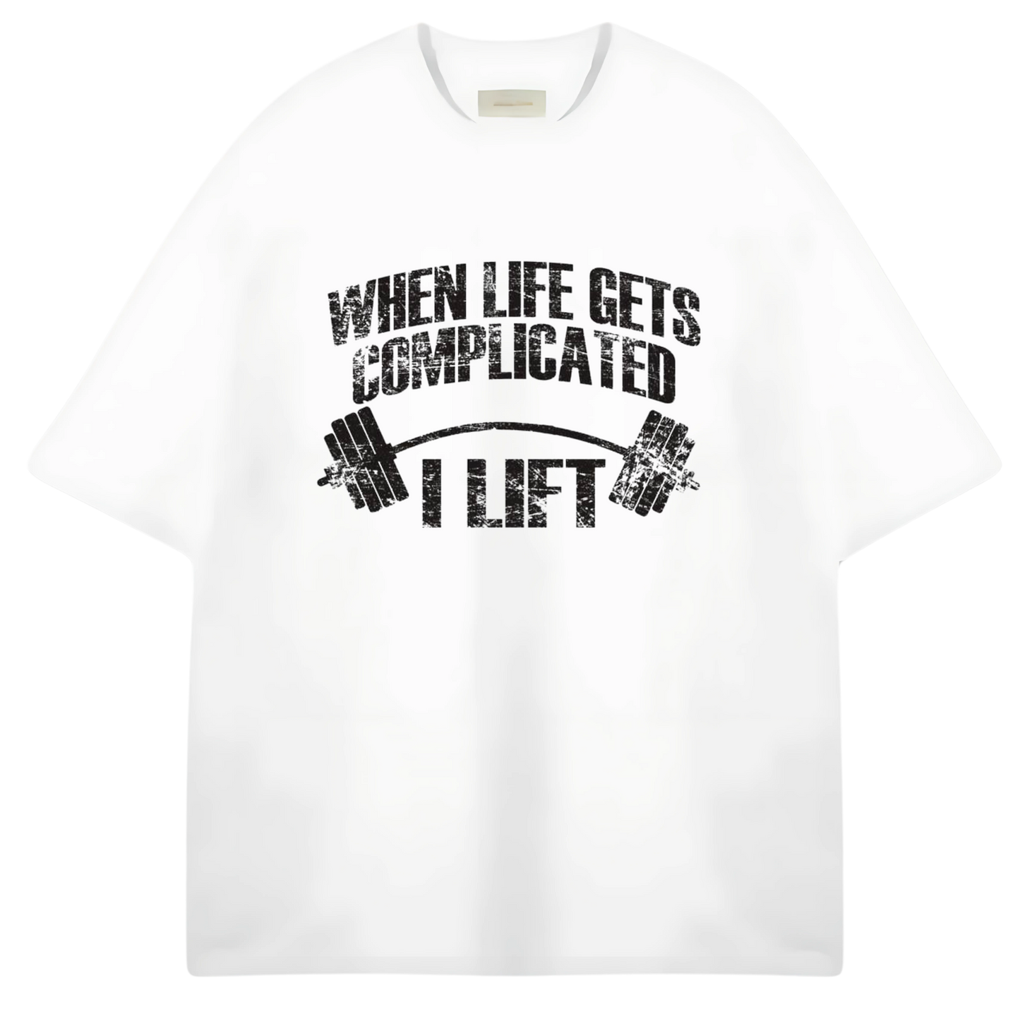 I LIFT OVERSIZED TEE