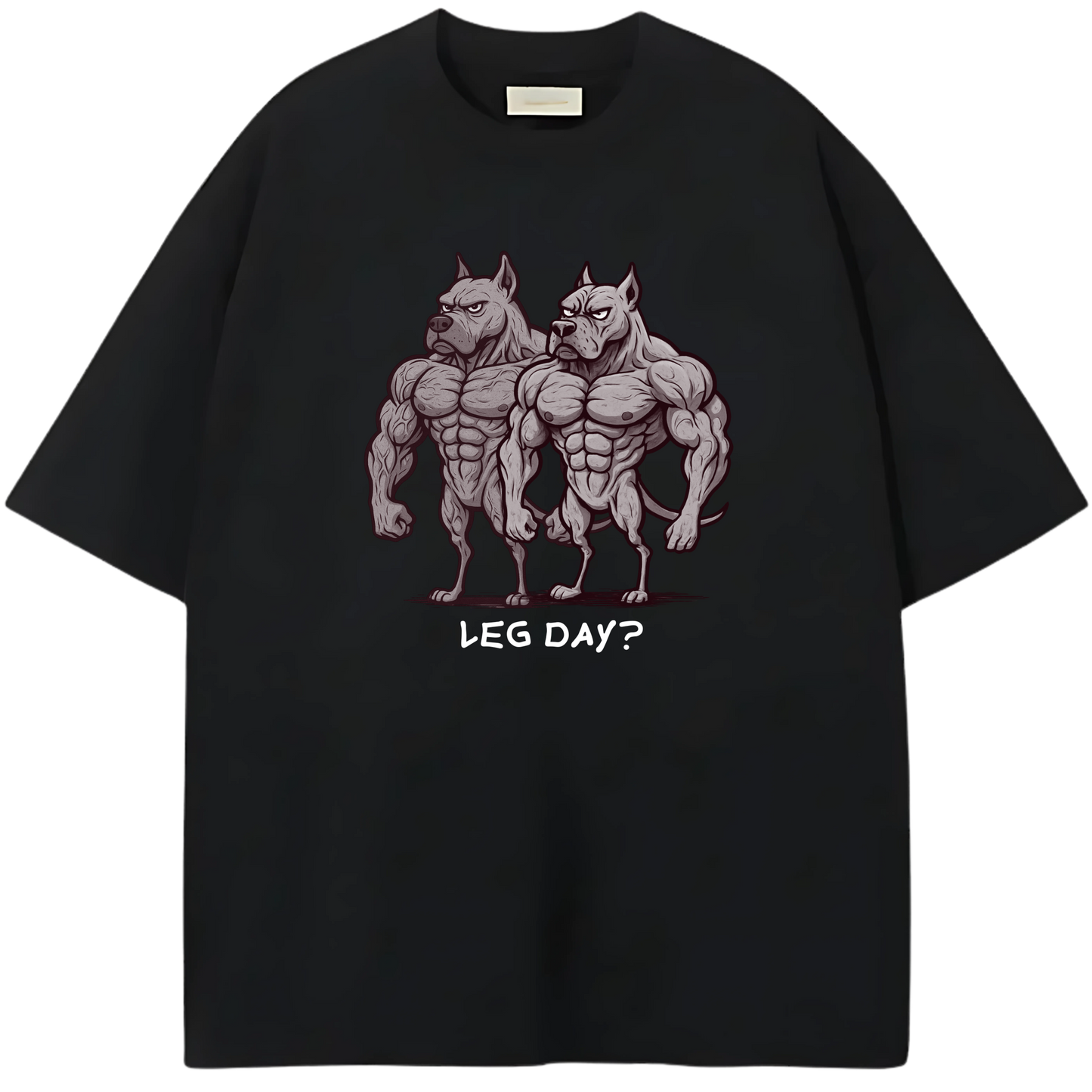 LEG DAY OVERSIZED TEE