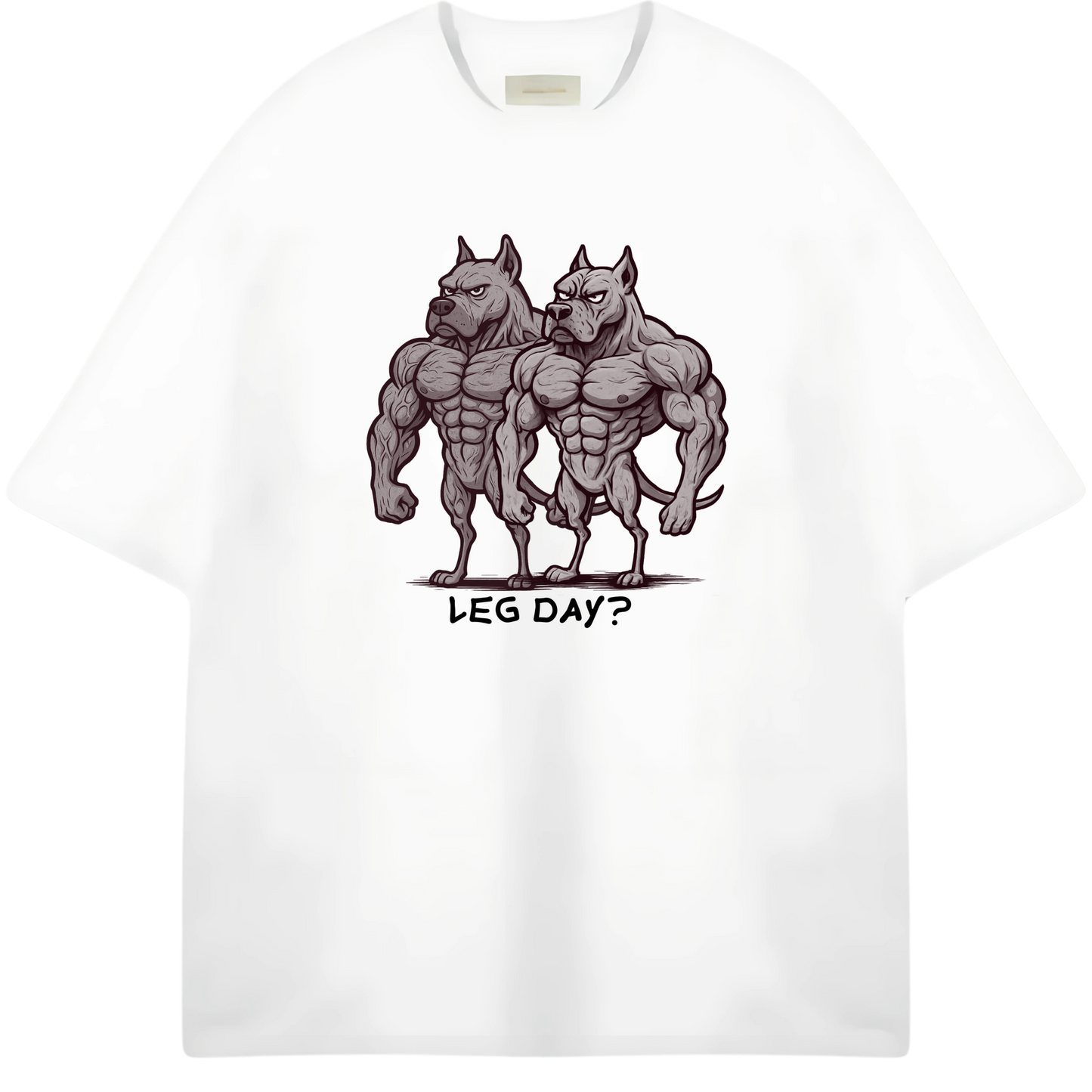LEG DAY OVERSIZED TEE