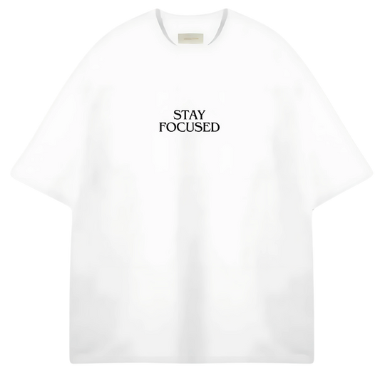 STAY FOCUSED OVERSIZED TEE