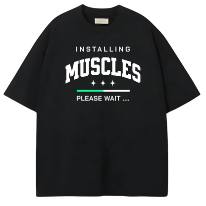 MUSCLES OVERSIZED TEE