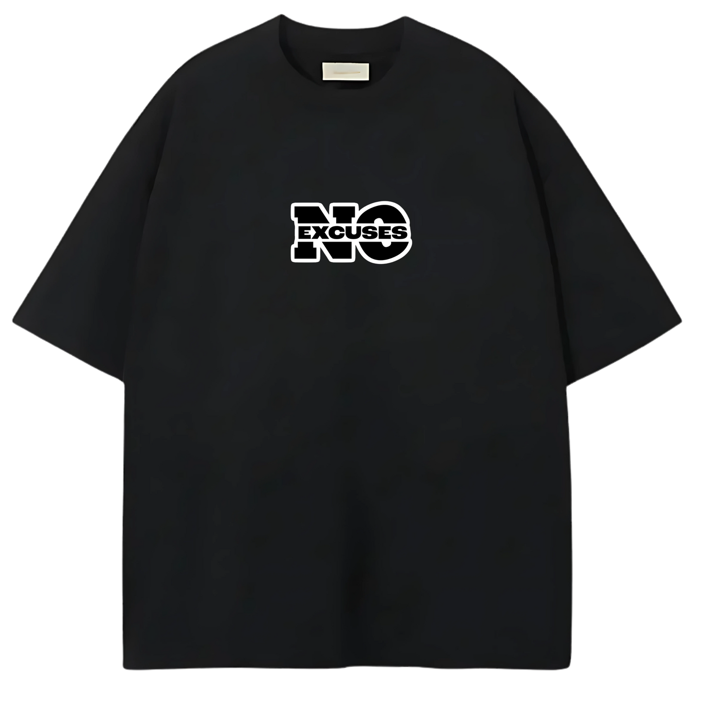 NO EXCUSES OVERSIZED TEE