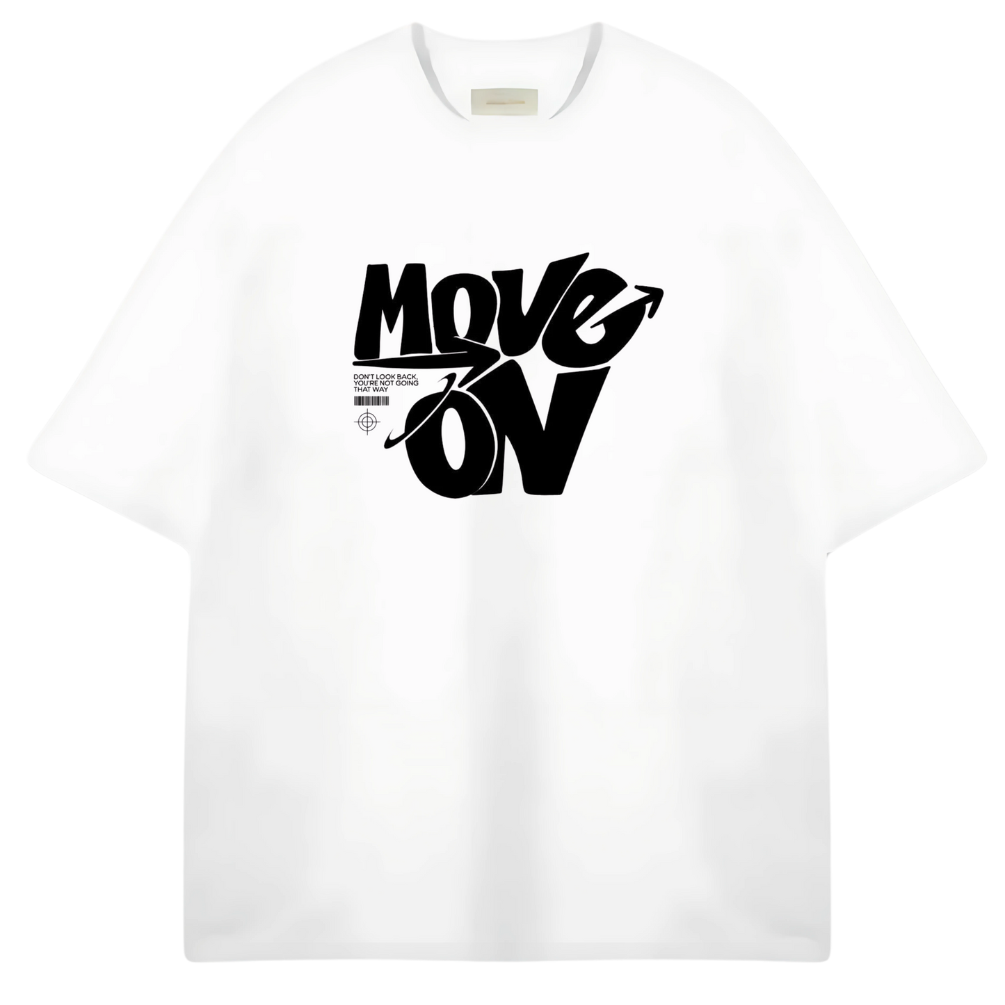 MOVE ON OVERSIZED TEE