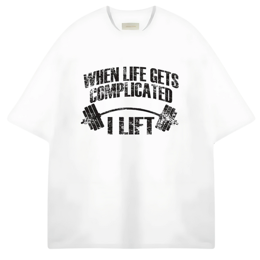 I LIFT OVERSIZED TEE