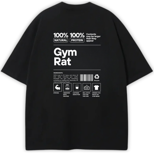 GYM RAT OVERSIZED TEE