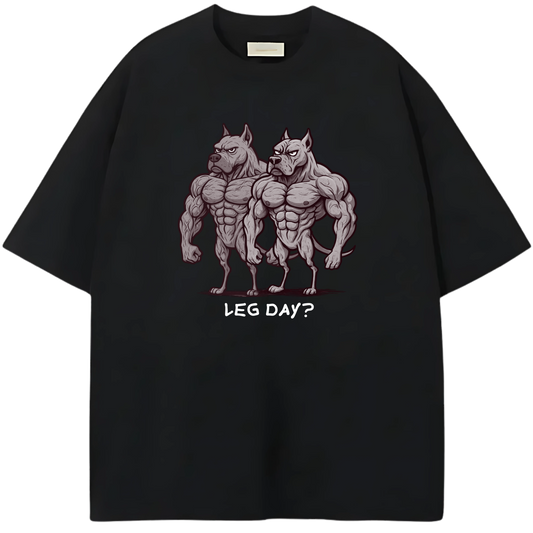 LEG DAY OVERSIZED TEE