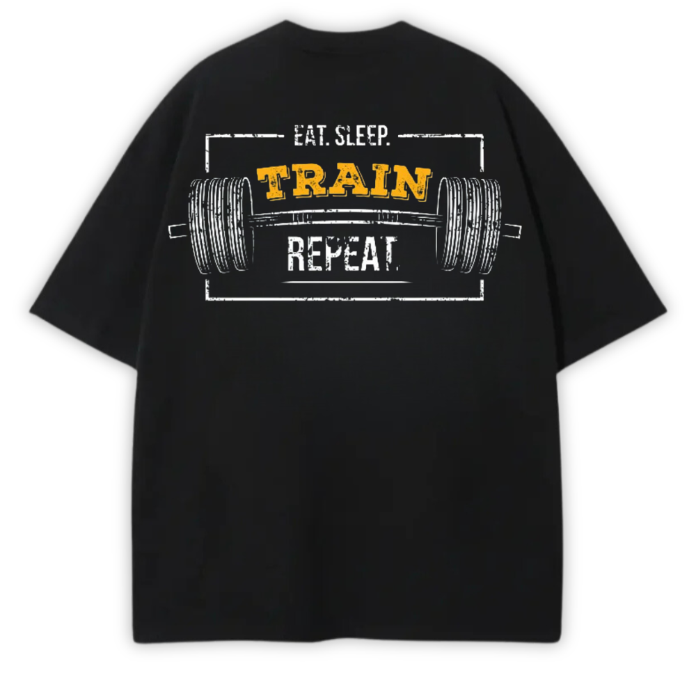 TRAIN OVERSIZED TEE
