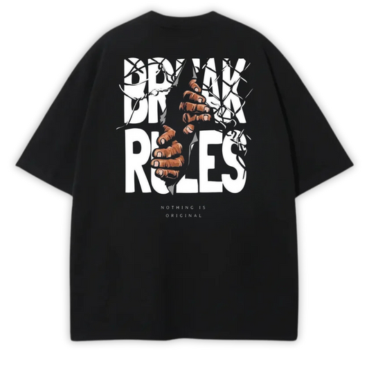 BREAK RULES OVERSIZED TEE